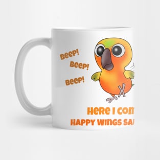 HWS Nerdy Birdy ~ Sun Conure Mug